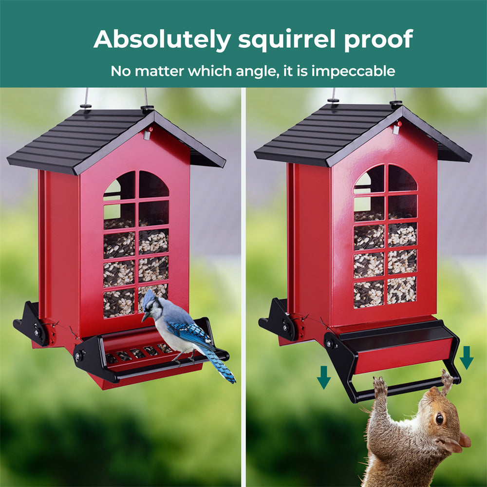 KOWOLL Squirrel Proof Bird Feeder ASIN: B0CSG2HZVS